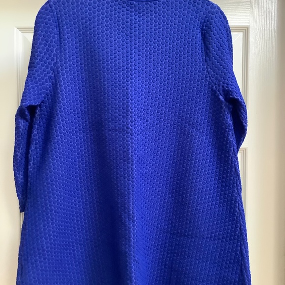 COS blue long button front cardigan - Picture 5 of 11